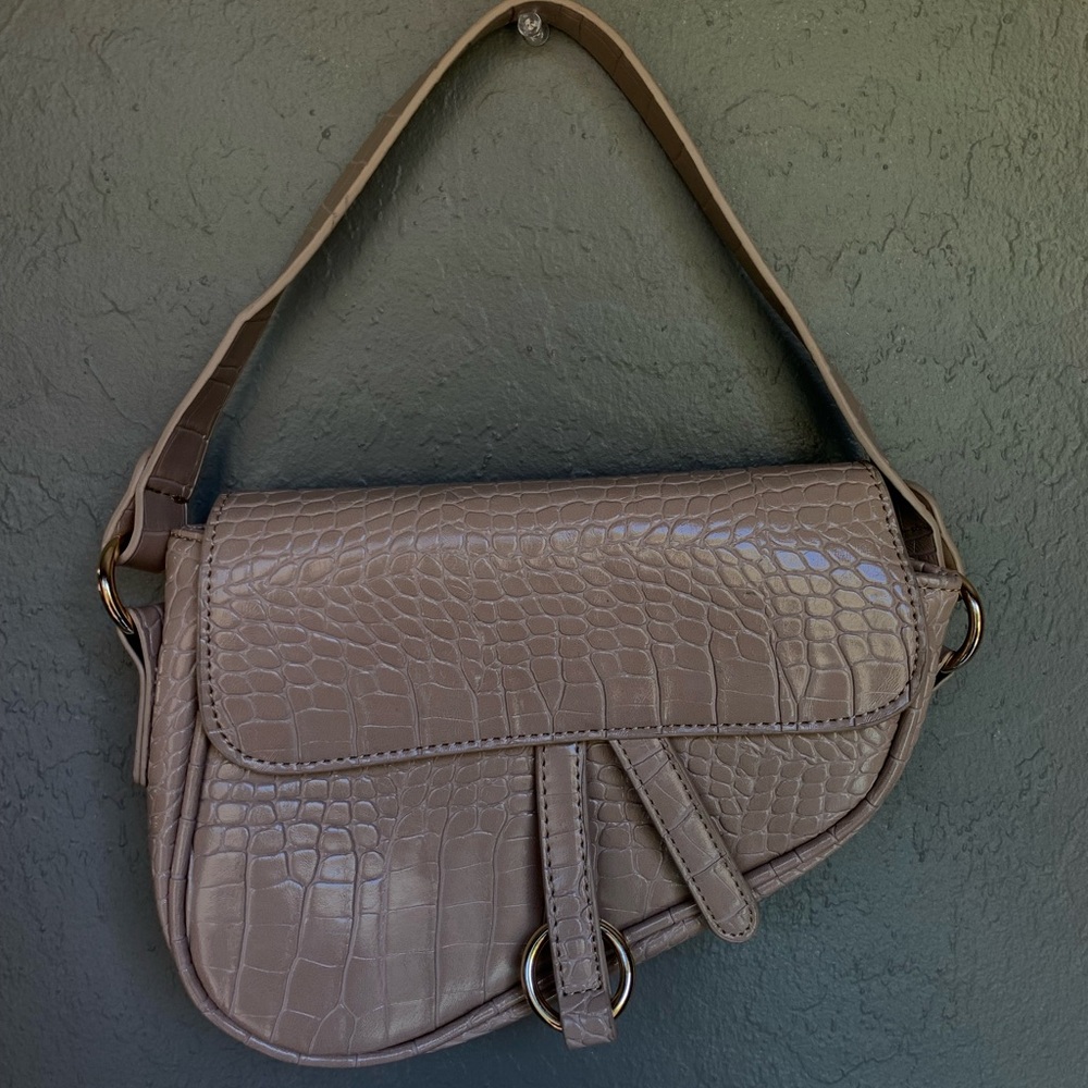 Beige Handbag